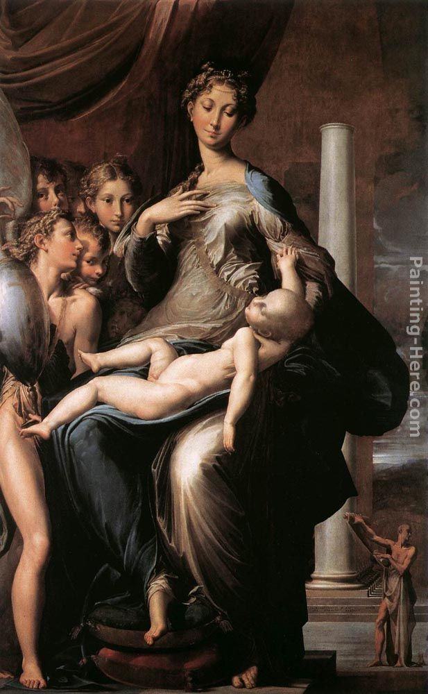 Parmigianino Madonna dal Collo Lungo (Madonna with Long Neck)